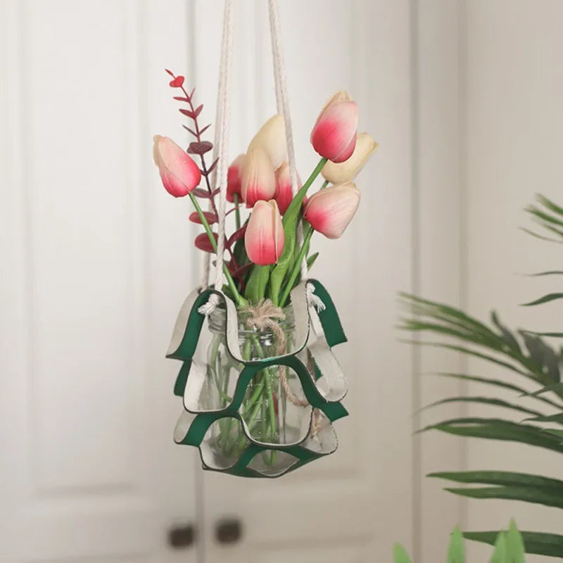 Juno Macrame Hanging Planter - Onyx Decor
