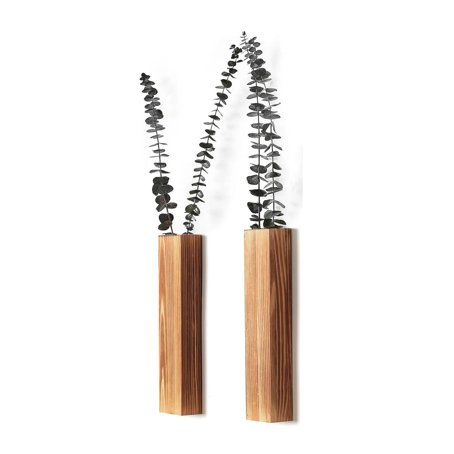 Hazel Wood Hanging Planter - Onyx Decor