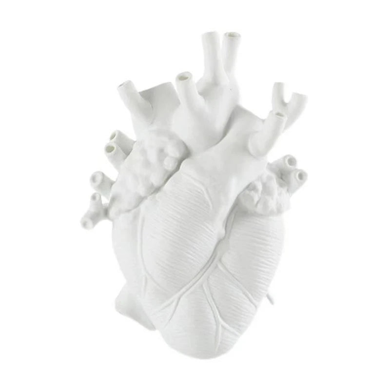 Vitalis Heart Table Vase - Onyx Decor