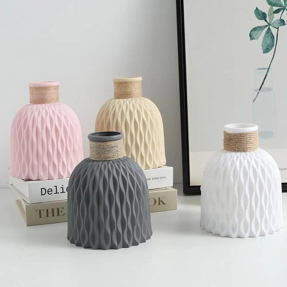 Pineapple Weave Table Vase - Onyx Decor