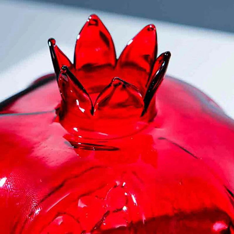 Nora Pomegranate Glass Propagation Vase - Onyx Decor