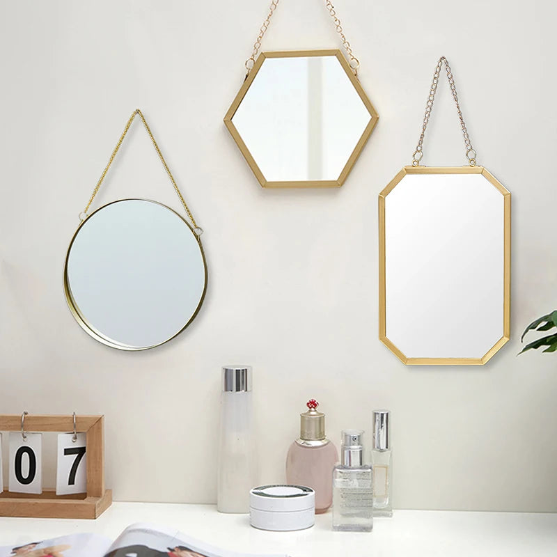Soren Nordic Hexagon Wall Mirror - Onyx Decor