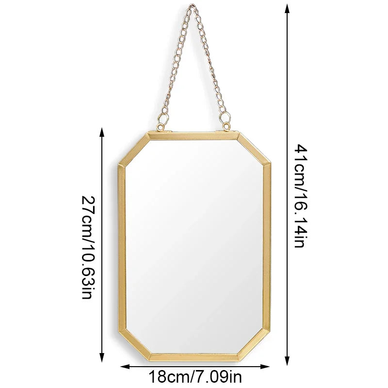 Soren Nordic Hexagon Wall Mirror - Onyx Decor