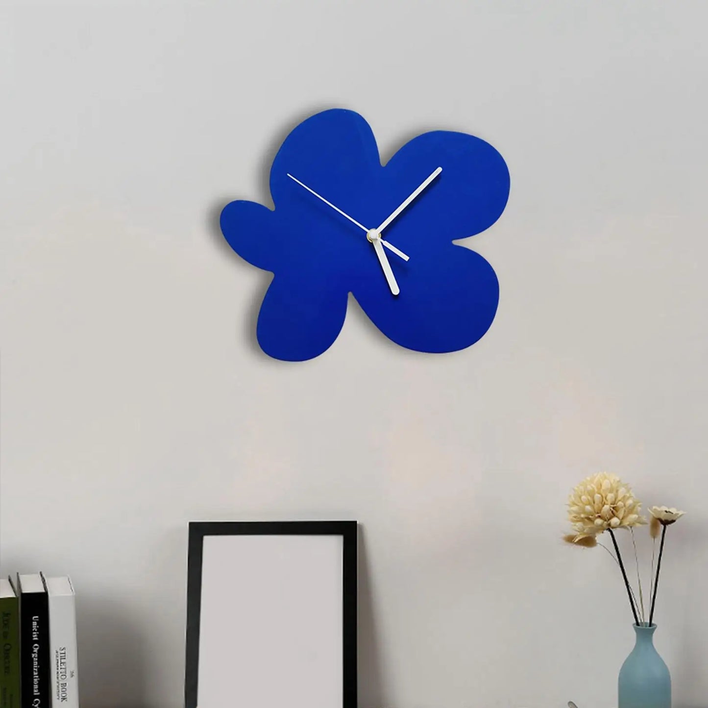 Lila Floral Wall Clock - Onyx Decor