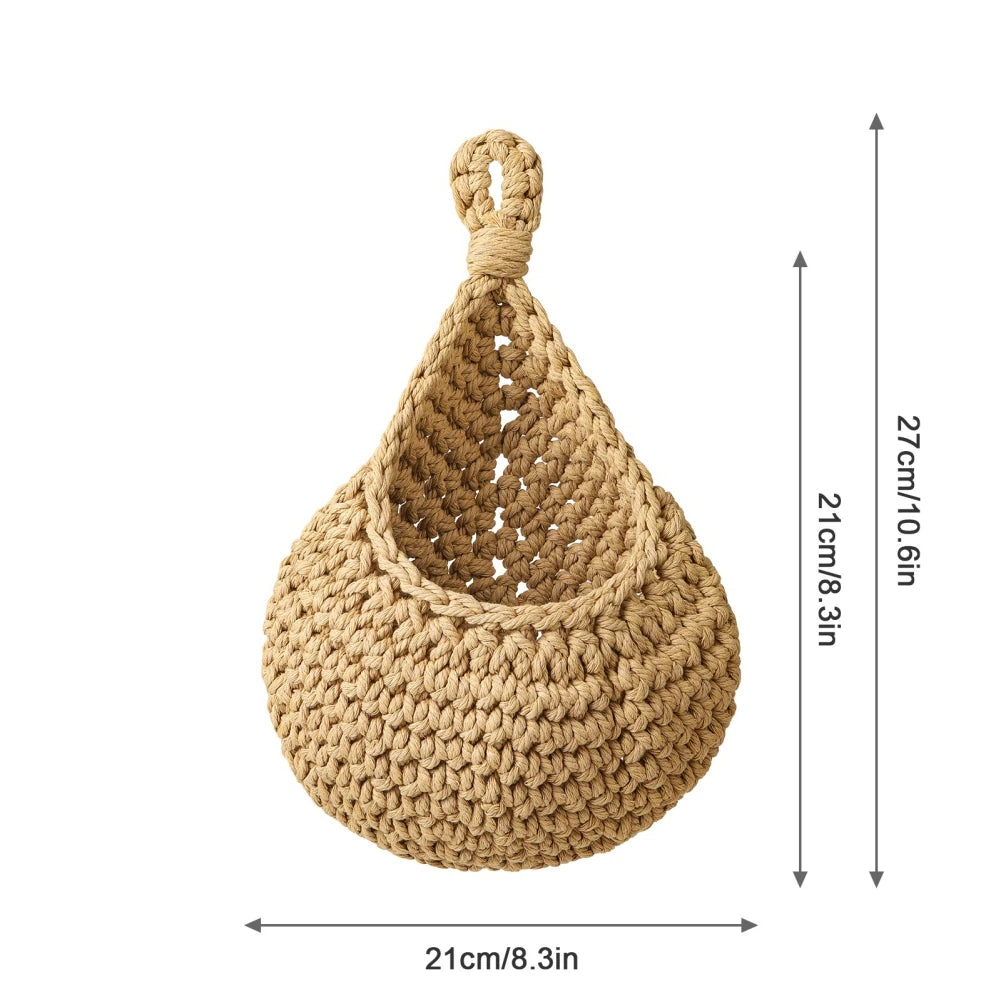 Clara Jute Hanging Basket - Onyx Decor