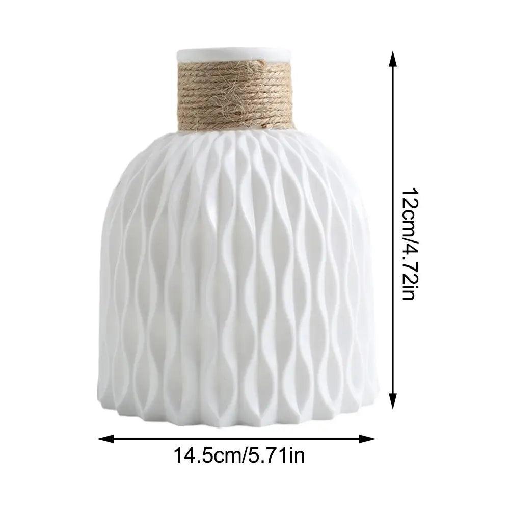 Pineapple Weave Table Vase - Onyx Decor