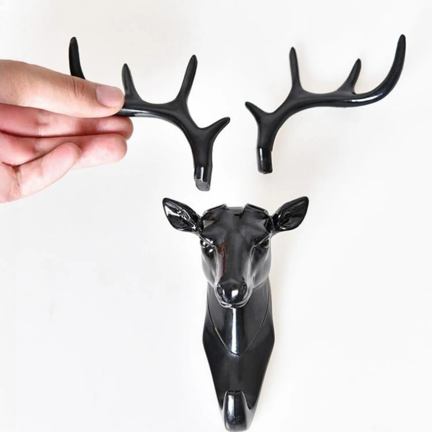 Stag Horn Wall Hook - Onyx Decor