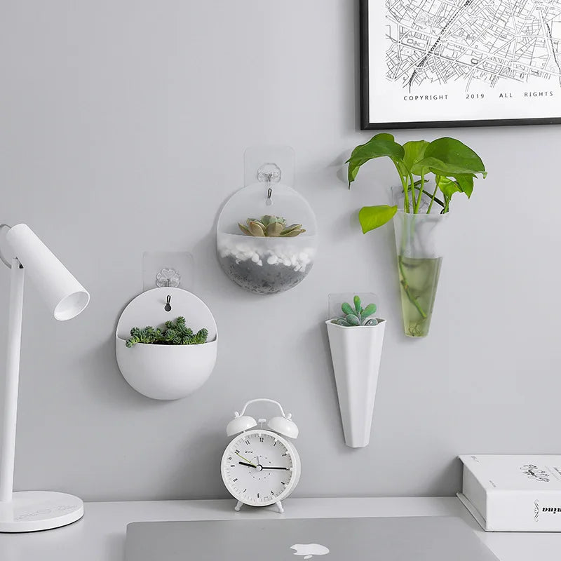 Zoe Hydroponic Wall Planter - Onyx Decor