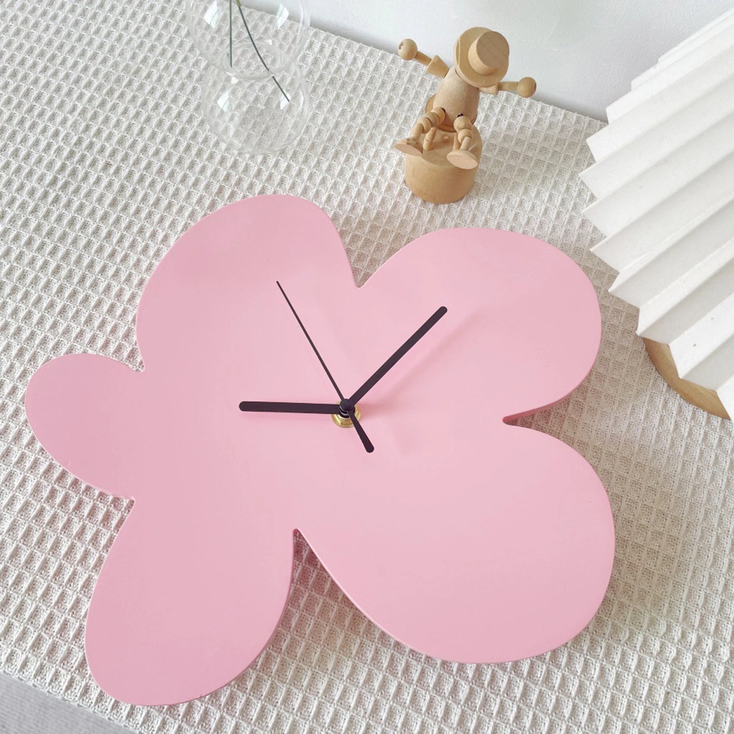 Lila Floral Wall Clock - Onyx Decor