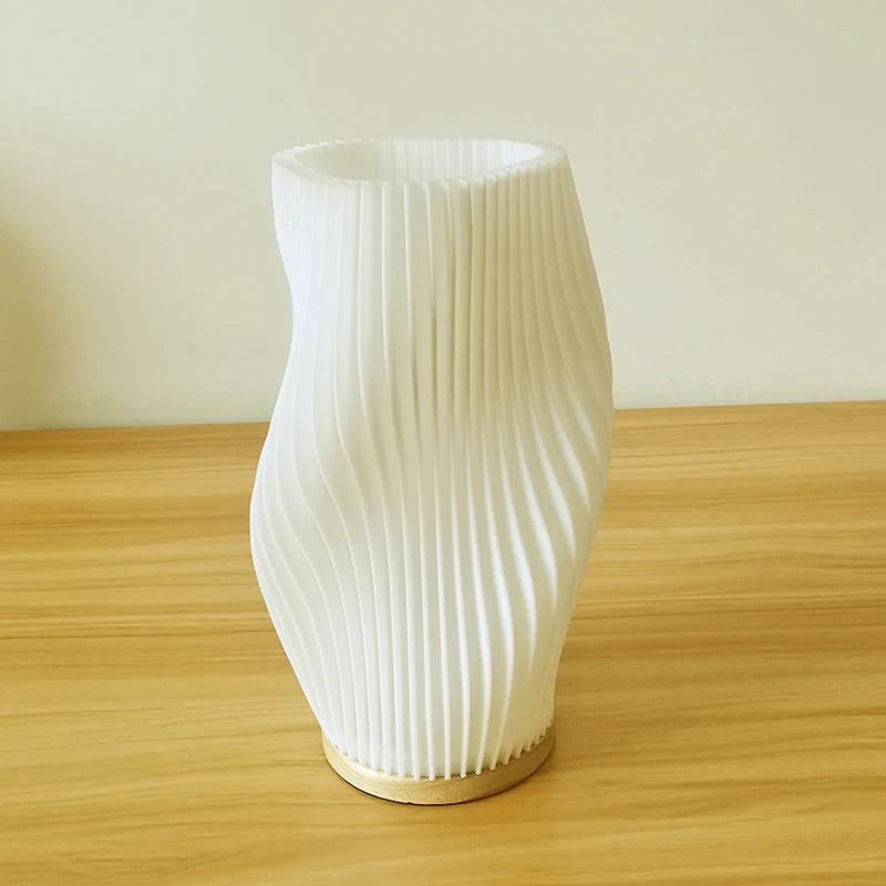 Amélie French Cream Pleated Table Lamp - Onyx Decor