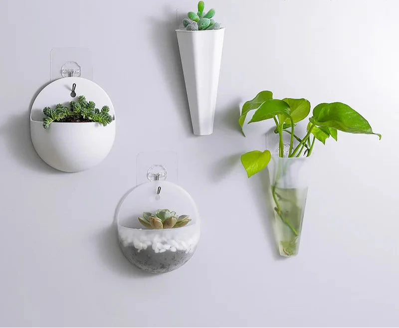 Zoe Hydroponic Wall Planter - Onyx Decor