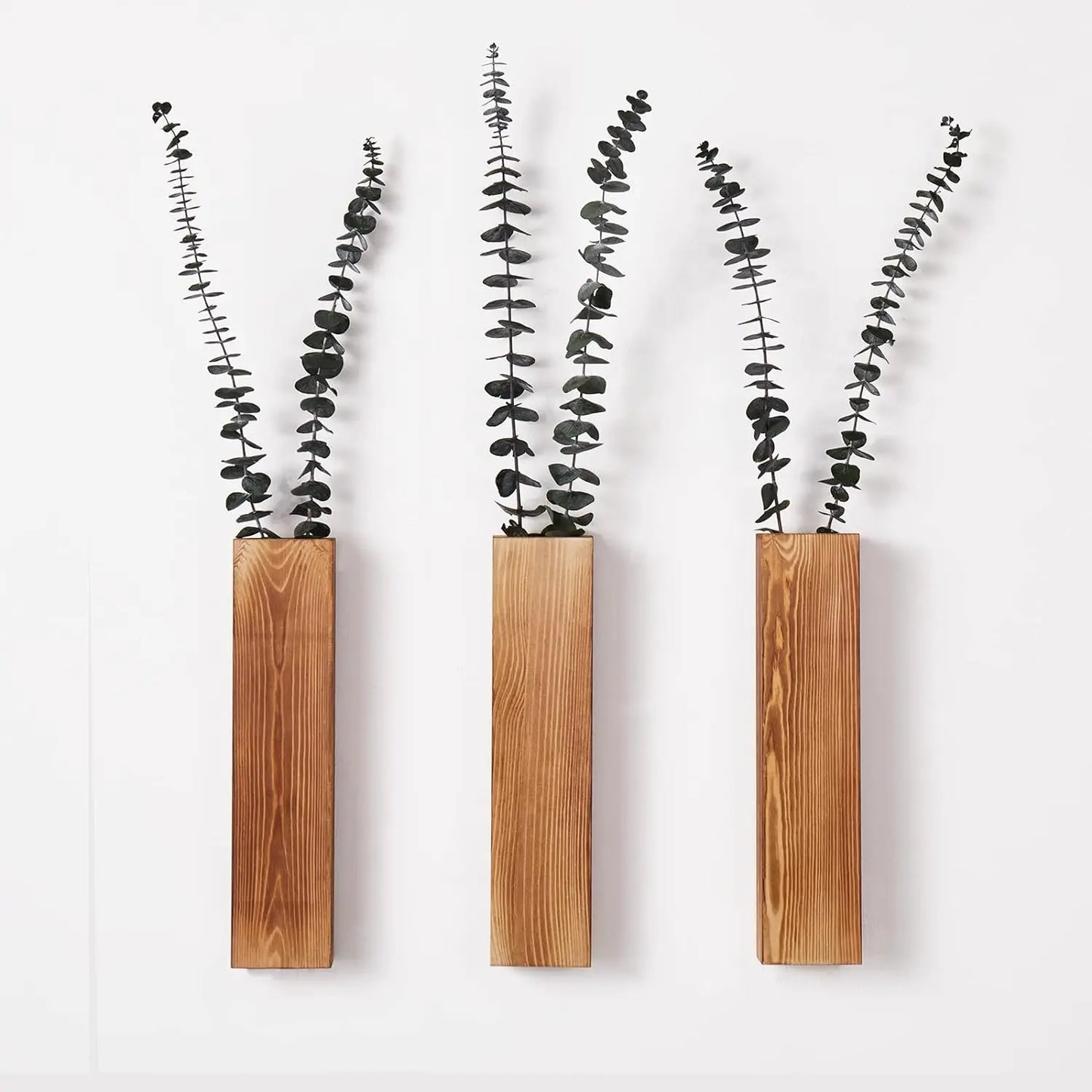 Hazel Wood Hanging Planter - Onyx Decor