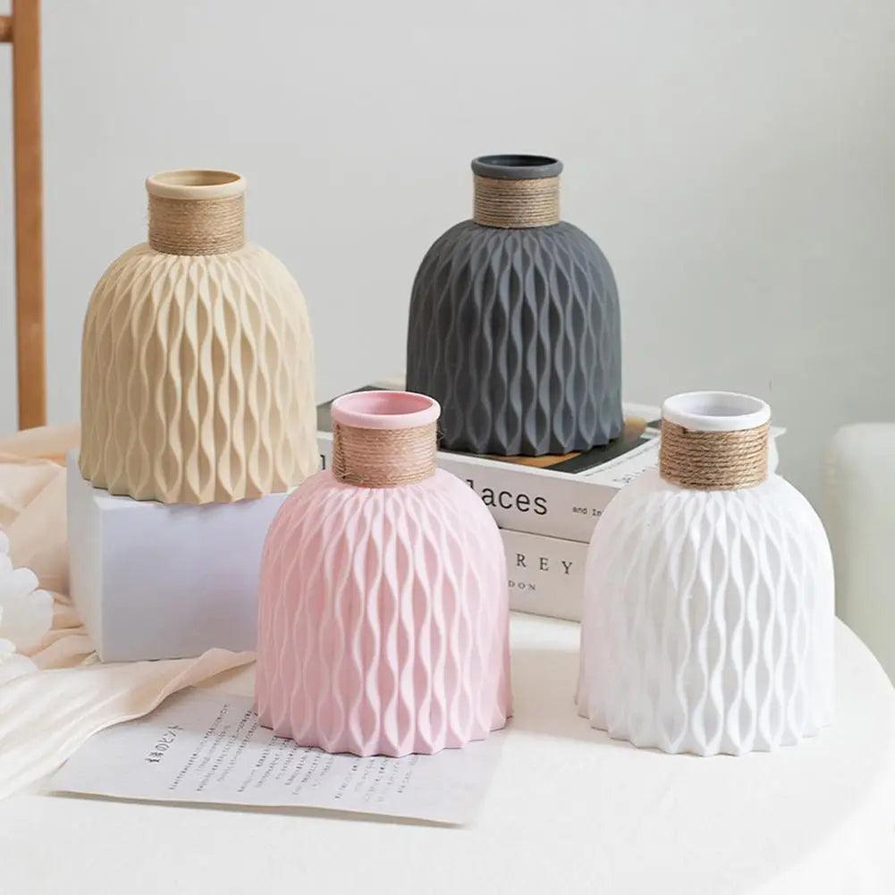 Pineapple Weave Table Vase - Onyx Decor