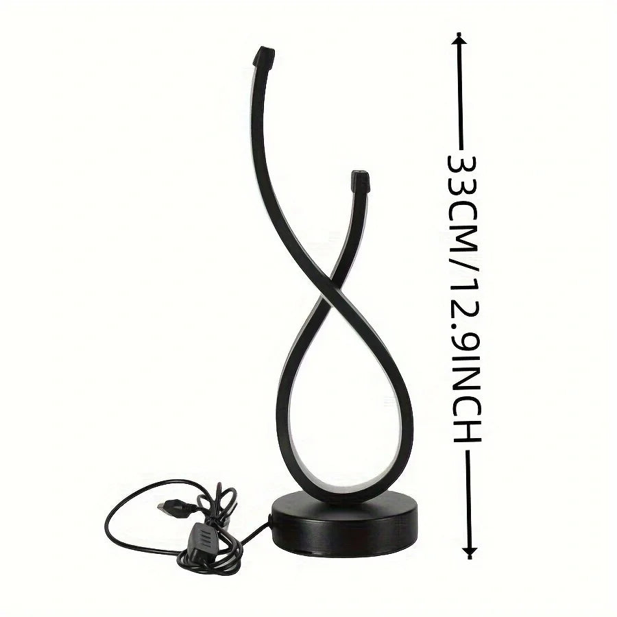 Lucien LED Decorative Table Lamp - Onyx Decor