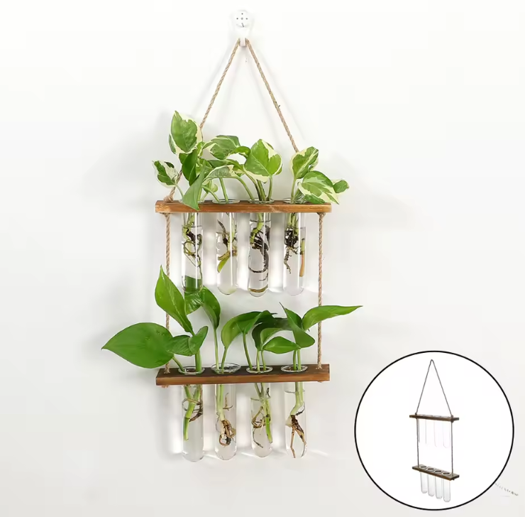 Lena Hanging Propagation Vase - Onyx Decor