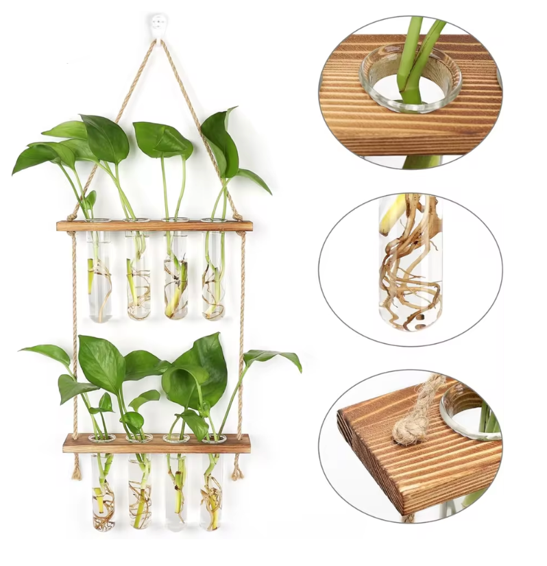 Lena Hanging Propagation Vase - Onyx Decor