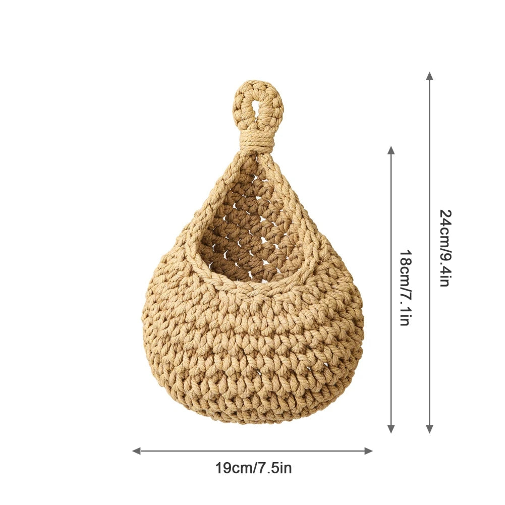 Clara Jute Hanging Basket - Onyx Decor