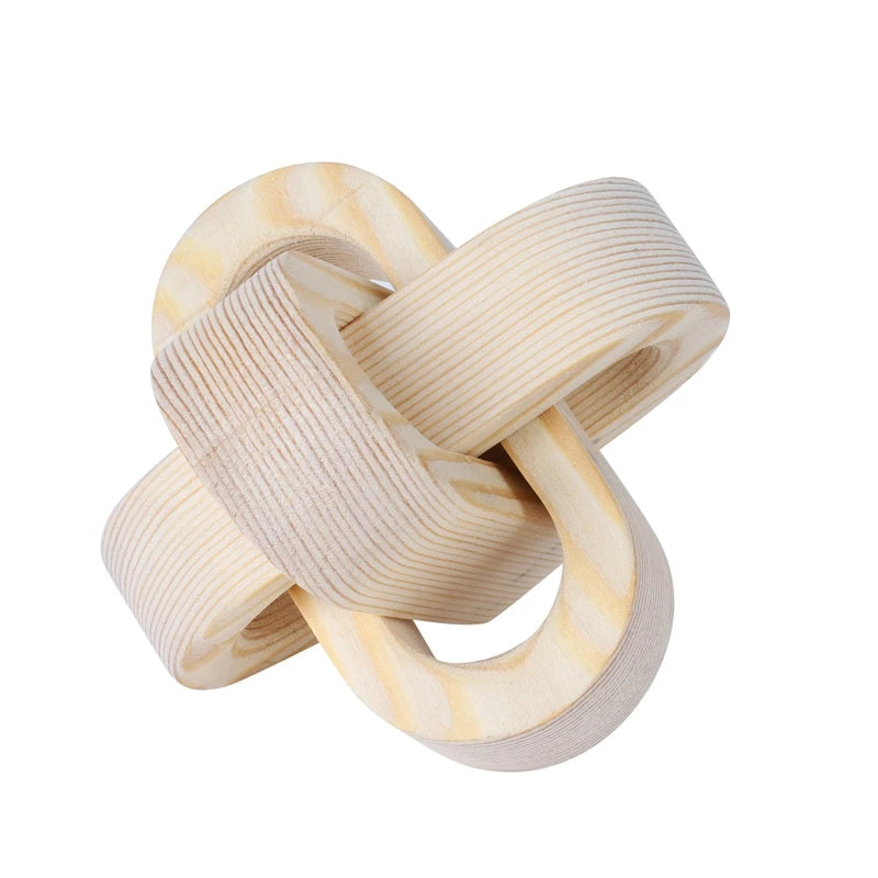 Avery Hand-Carved Knot Sculpture - Onyx Decor