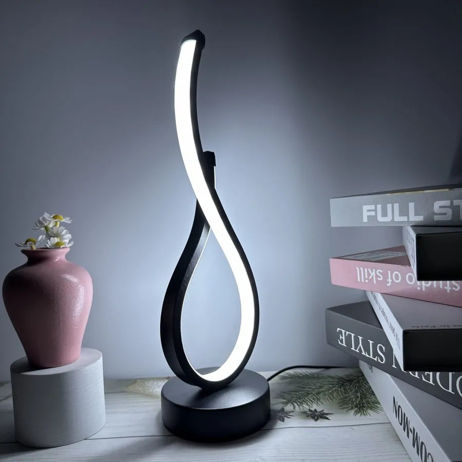 Lucien LED Decorative Table Lamp - Onyx Decor