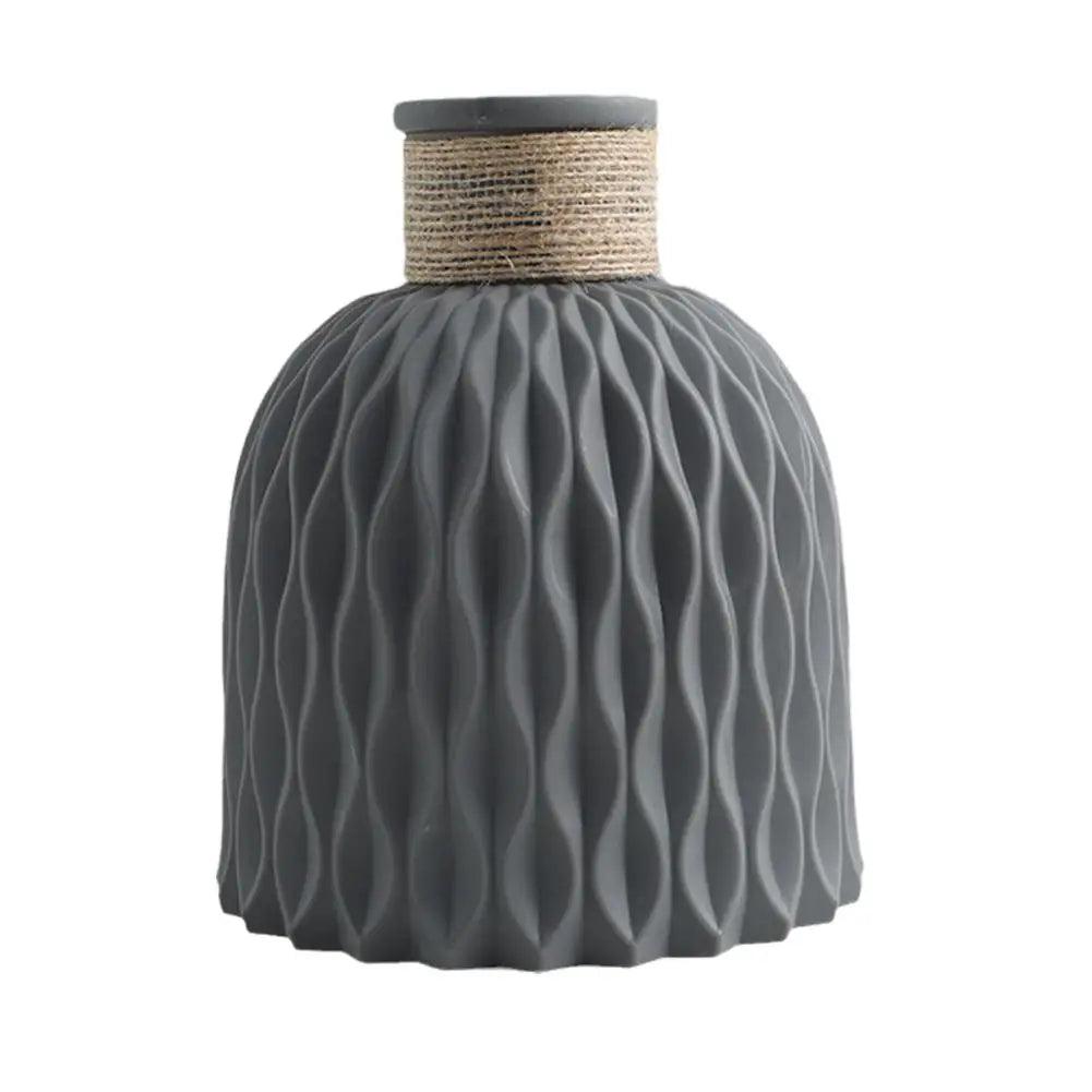 Pineapple Weave Table Vase - Onyx Decor