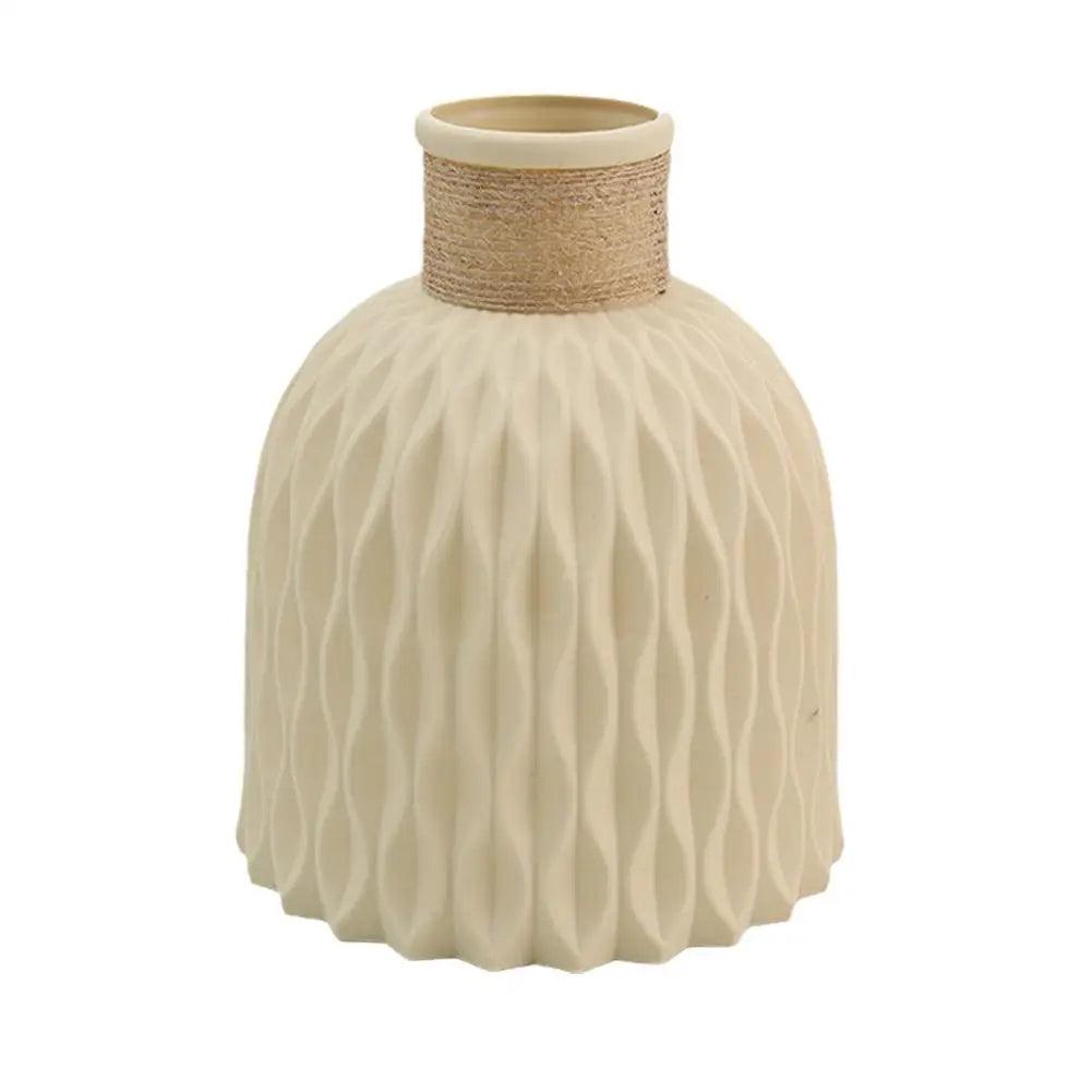 Pineapple Weave Table Vase - Onyx Decor