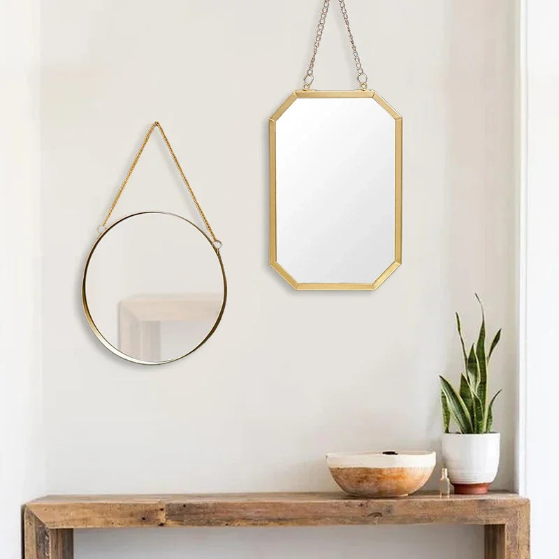 Soren Nordic Hexagon Wall Mirror - Onyx Decor