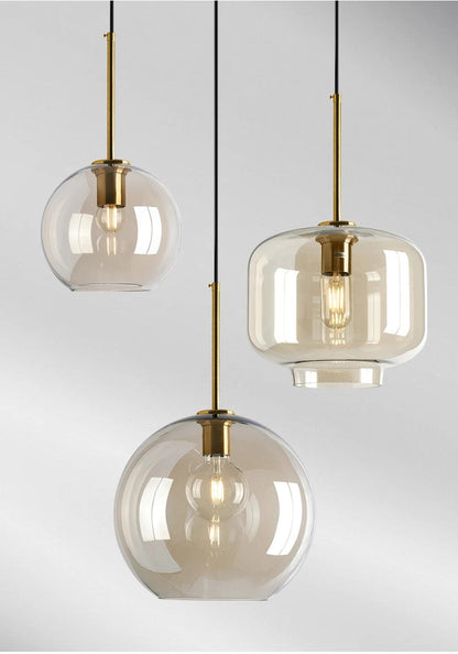 Arlo – Modern Glass Pendant Light - Onyx Decor