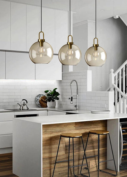 Arlo – Modern Glass Pendant Light - Onyx Decor