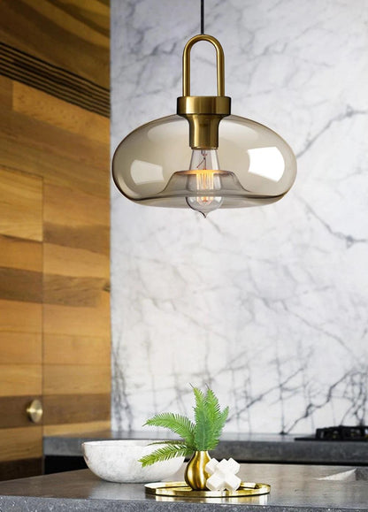 Arlo – Modern Glass Pendant Light - Onyx Decor