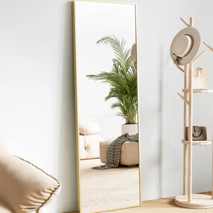 Aurora - Full Length Floor Mirror - Onyx Decor