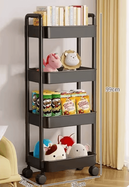 Celeste Rolling Organizer - Onyx Decor