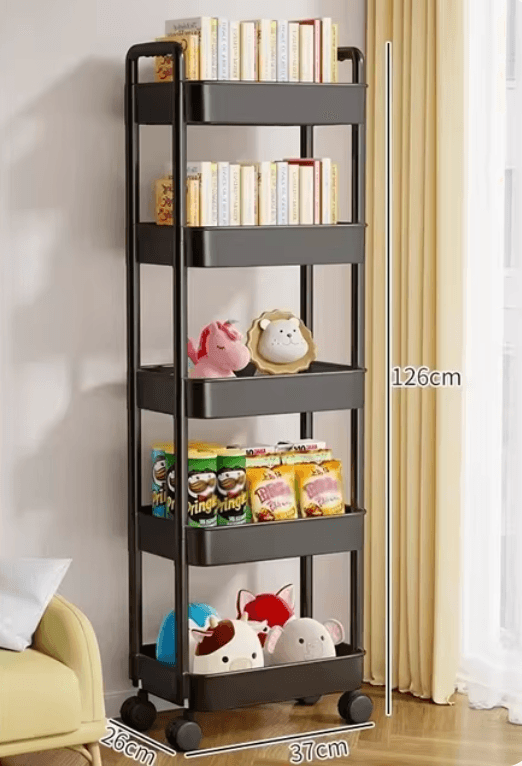 Celeste Rolling Organizer - Onyx Decor