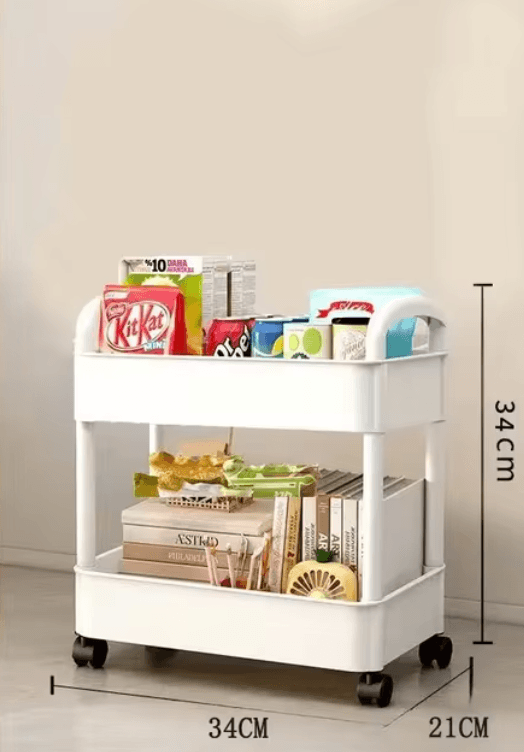 Celeste Rolling Organizer - Onyx Decor