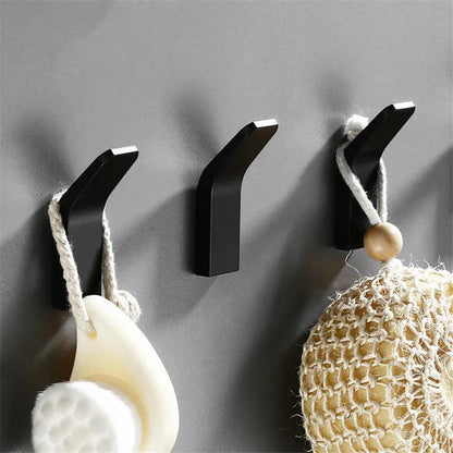 Hudson No-Drill Wall Hooks - Onyx Decor