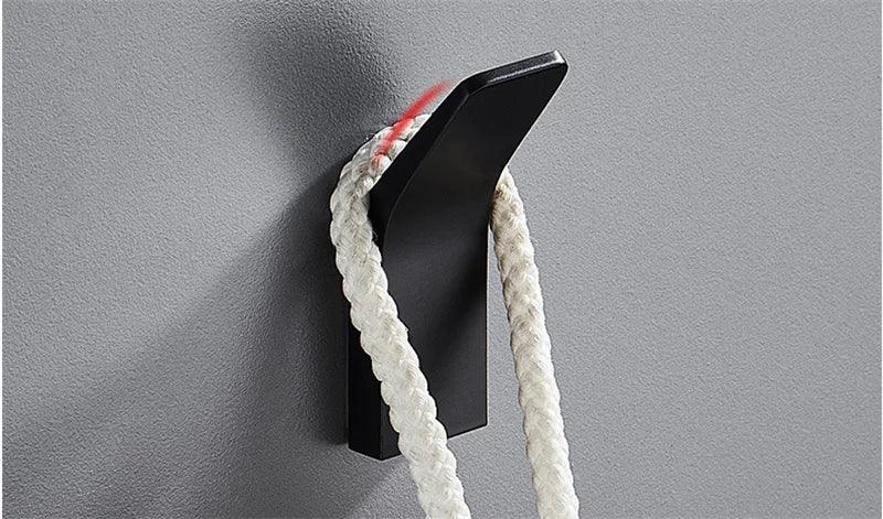 Hudson No-Drill Wall Hooks - Onyx Decor