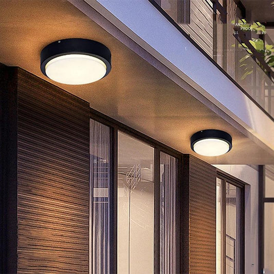 Alden - Modern Outdoor Ceiling Light - Onyx Decor