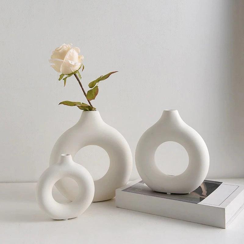 Halo Table Vase - Onyx Decor