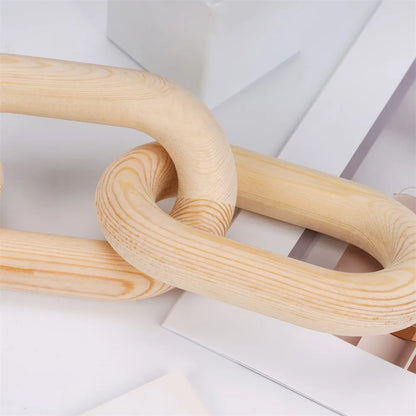Raleigh Chain Link Sculpture - Onyx Decor
