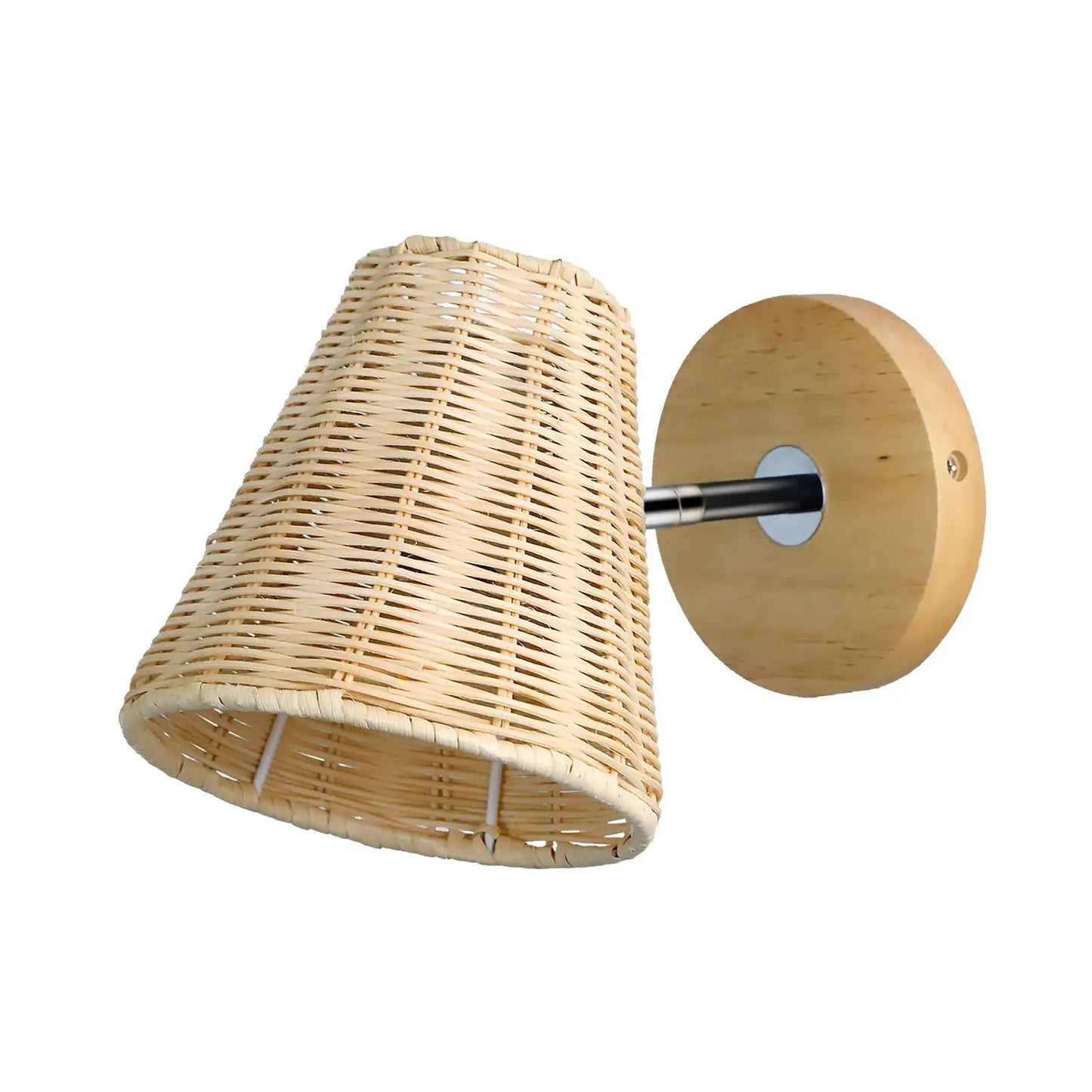 Soleil Rattan Wall Light - Onyx Decor