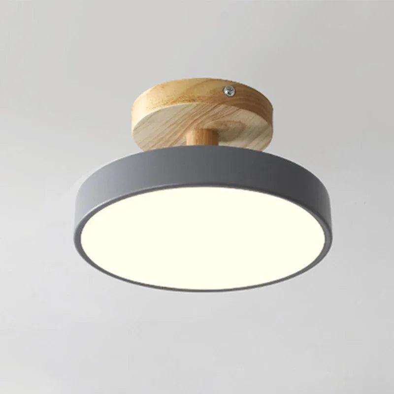 Macaron - Retro Flush Mount Ceiling Light - Onyx Decor