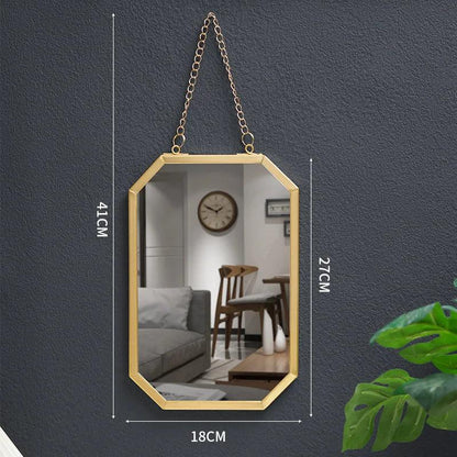 Nordic Rectangular Wall Mirror - Onyx Decor