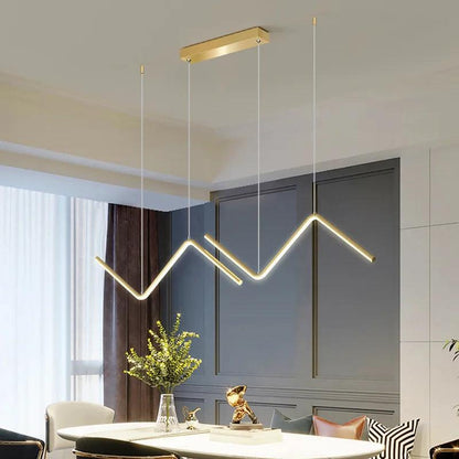 Elliot - Modern Linear Chandelier - Onyx Decor