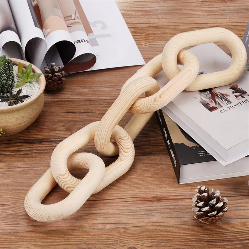 Raleigh Chain Link Sculpture - Onyx Decor
