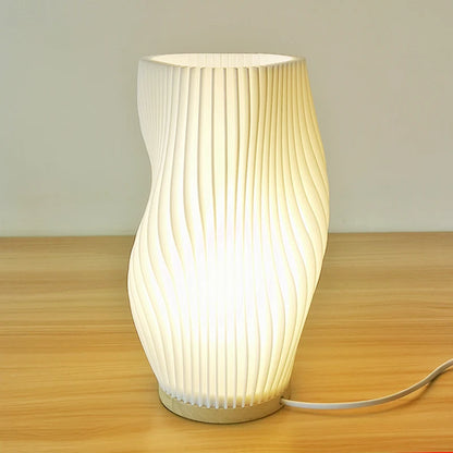 Amélie French Cream Pleated Table Lamp