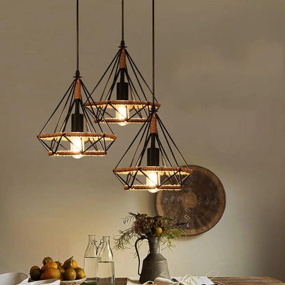 Lennox – Industrial Loft Pendant Lamp - Onyx Decor