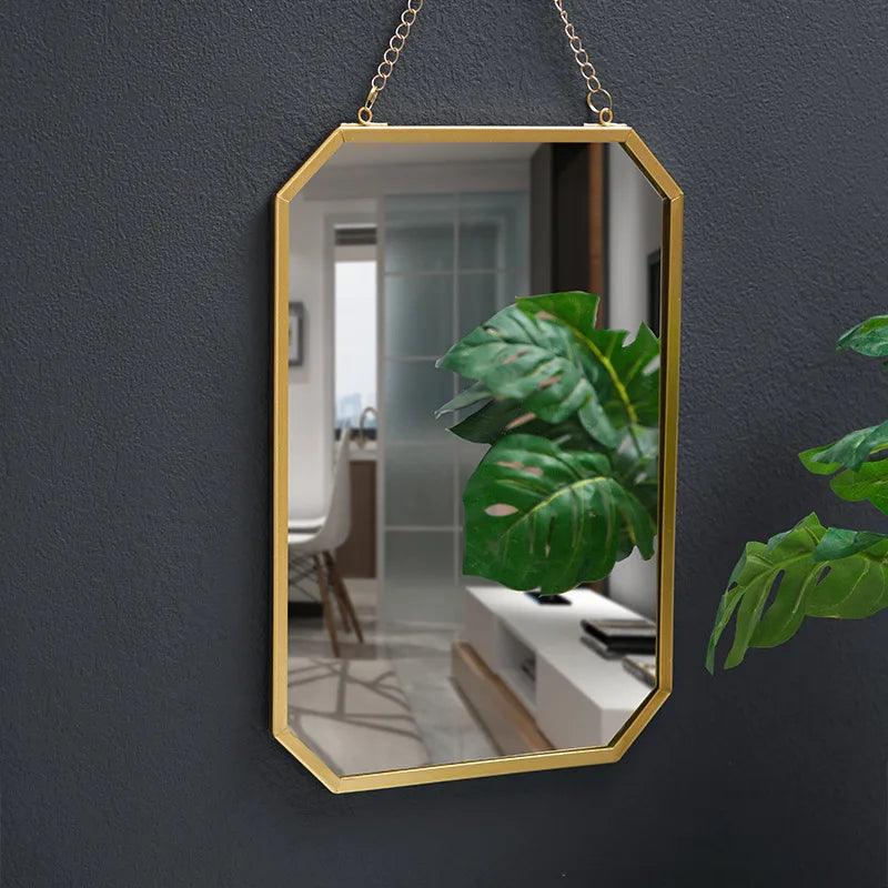 Nordic Rectangular Wall Mirror - Onyx Decor