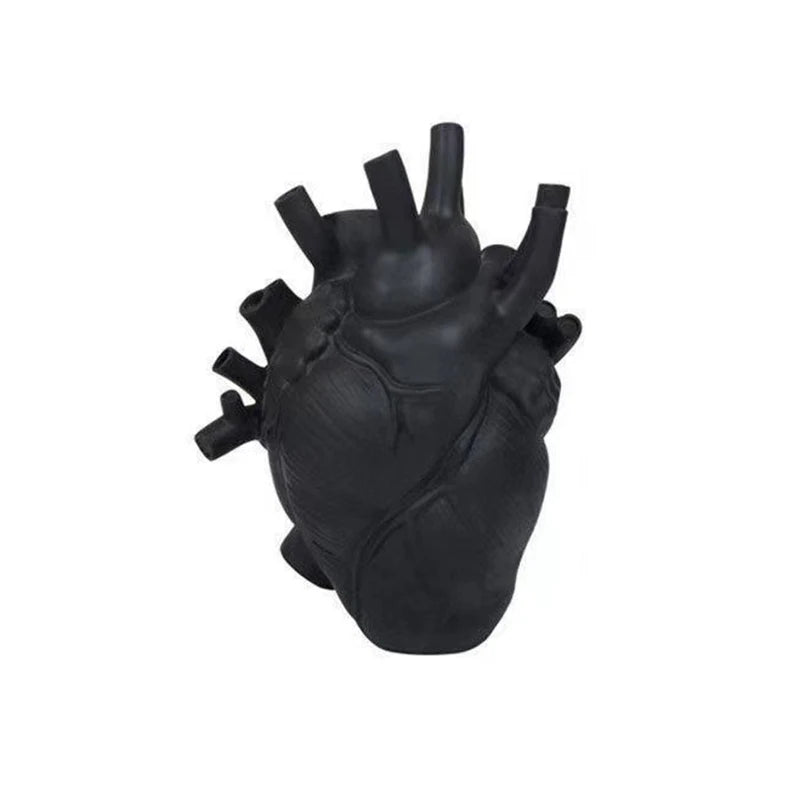 Vitalis Heart Table Vase - Onyx Decor