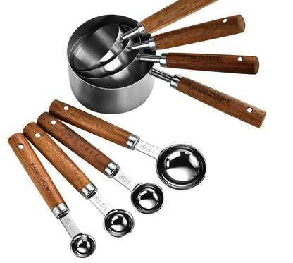 Culinary Master Measuring Cup and Spoon Set - Onyx Decor