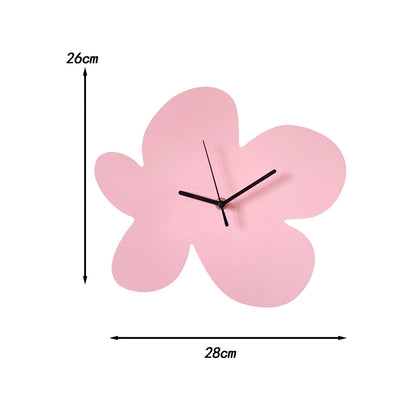 Lila Floral Wall Clock - Onyx Decor