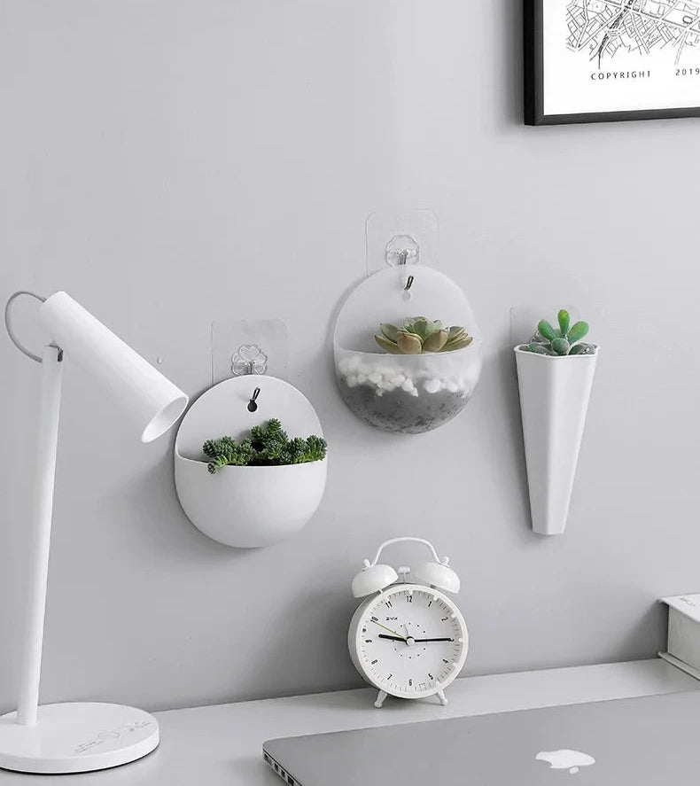 Zoe Hydroponic Wall Planter - Onyx Decor